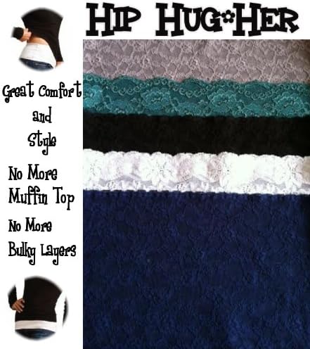 Dessas Danty Hip Hug Her Top Lace Layer Accessory - Green - Size Large/XLarge