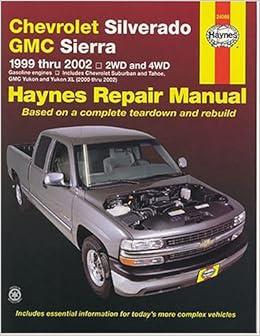 GMC Sierra Repair Manual, 1999-2002 (Hayne's Automotive Repair Manual 