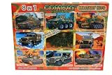 Combat Force Military Tank Kits With Soldiers Play SetIMAGE