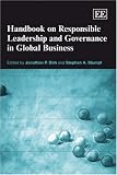 Review Edward Elgar Publishing  / Handbook on Responsible Leadership And Governance in Global Business (Elgar Original Reference)