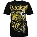 Green Bay Packers Team Logo and Scrollwork Filigree Men's T-Shirt