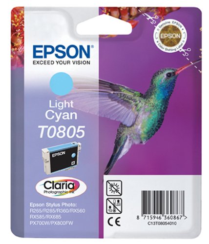 Epson T0805 - Print cartridge - 1 x light cyan