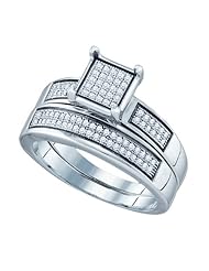 0.29CT DIAMOND MICRO PAVE BRIDAL RING