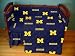 Sporting Goods : Michigan Wolverines NCAA Baby Crib Set (Rotary-Solid)