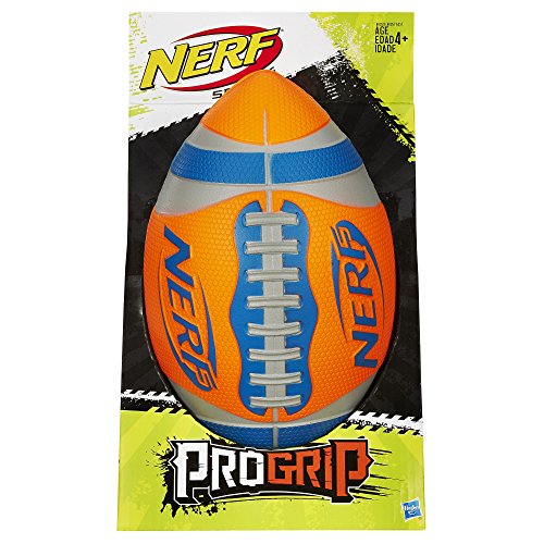 Nerf Sports Pro Grip Football Toy, Orange Sporting Goods Team Footballs
