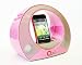 In Phase Aura DU071227 Arch iPod Docking Station with Built in Radio - Pink