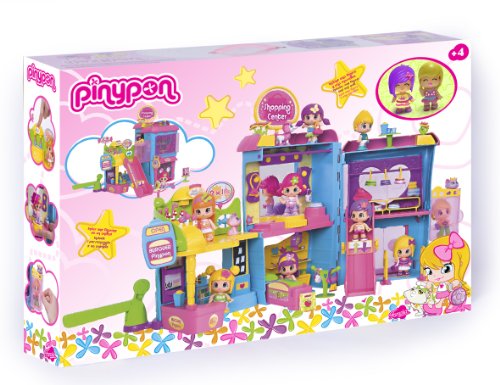 Imagen 2 de Famosa Pin y pon Centro Comercial - Centro comercial de juguete para muñecos pinypon con accesorios