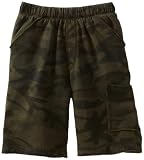 Charlie Rocket Boys 2-7 Camo Fleece Cargo Short