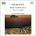 Sonates pour piano Vol.1