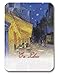 Laurel Vincent Van Gogh - The Cafe Terrace on The Place du Forum, Arles, at Night - Set of 20 Adhesive Bookplates
