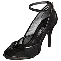 Charles by Charles David Women's Buddie Ankle Wrap Sandal,Black,6 M US