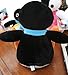 Pingu character Penguin stuffed animal plush black 10