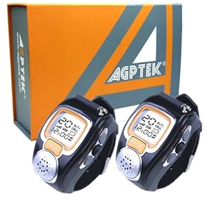 AGPTek Wristwatch Walkie Talkie 2-Pack