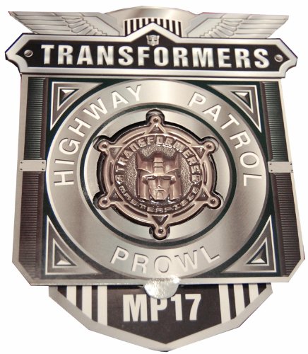 Transformers Highway Patrol Prowl MP-17 Coin Badge