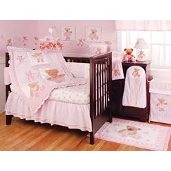 Kids Line 6 Pc. Crib Set - Twirling Around