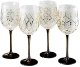 Mikasa Cheers Tapestry Wine Glasses, Set of 4