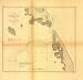 Oregon Inlet, N. Carolina Triangulation by W. M. Boyce, Assist. Topography by John Mechan, Sub-Assist. Hydrography by Henry Mitchell, Assist. Bowen & Co. lith. Philada. (Civil War Map Reprint measured in inches 36 x 35)