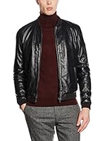 Chyston Cazadora Piel Karim (Negro)