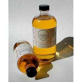 Gamblin Refined Linseed Oil Painting Medium 8 oz bottle