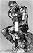Auguste Rodin The Thinker Decorative Switchplate Cover