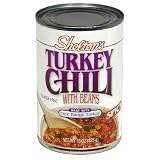 Sheltons Turkey Chili, Spicy, 15-Ounce Cans (Pack of 12)