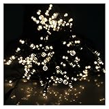 AGPtek® Warm White Solar Power Fairy Light String for Indoor Outdoor Home Garden Christmas Party