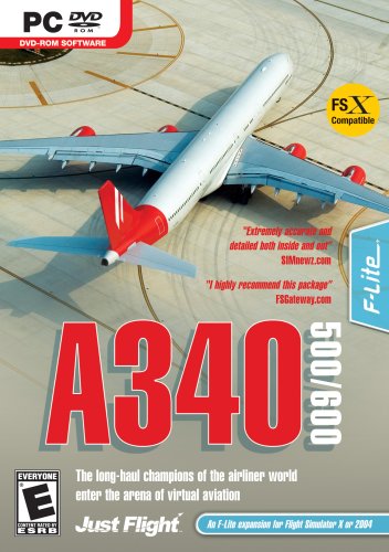 A340-500/600 Expansion for MS Flight Simulator X/2004 DVD