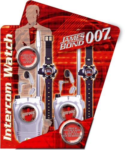 Childrens Toyshop  Toys : James Bond 007 Intercom Watch