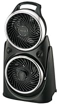 Honeywell ツインターボサーキュレーターHG (20cm×2・メタリック&ブラック) HT-8800BP