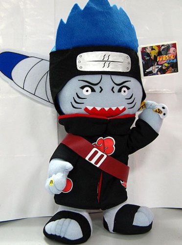 Childrens Toyshop  Toys : Naruto 13-inch Hoshigaki Kisame Plush Figure + Pin