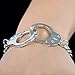 Caine's Handcuff Bracelet - Silver Tone Handcuff Jewellery