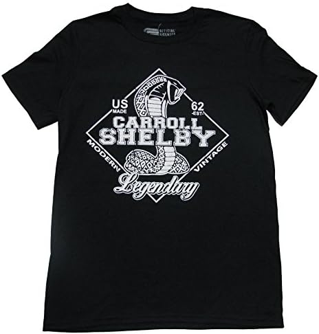 Carroll Shelby Legendary T-Shirt-black-large