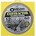 Oldham 120C460 Super Duty 12-Inch 60 Tooth ATB Crosscutting Saw Blade with 1-Inch Arbor