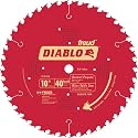 Freud D1040A Diablo 10-Inch 40-Tooth ATB General Purpose Saw Blade with 5/8-Inch Arbor and PermaShield Coating,