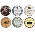 BIA Cordon Bleu Wine Country Appetizer Plates - Set of 6