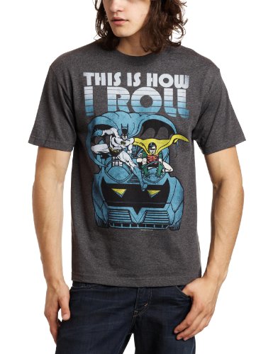  Fifth Sun Mens Batman Roller Short-Sleeve T-Shirt