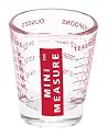 Kolder Original Mini Measure, Multi-Purpose Measuring Glass