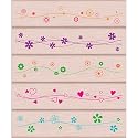 Wavy Borders Rubber Stamp Set