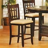 Acme Furniture 30-Inch Ramsden Bar Stool - 2 Chairs - 7676