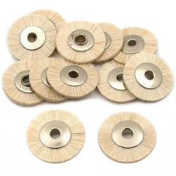 12 Soft Hair Wheel Brush Jewelers Polishing fits Dremel