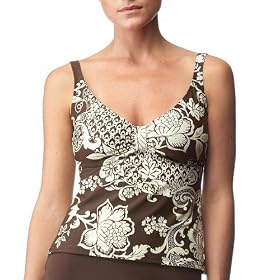 Buy Aerin Rose Polynesian Tankini Swimwear Top