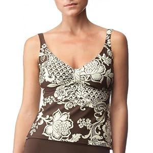 Buy Aerin Rose Polynesian Tankini Swimwear Top by Aerin Rose