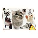 Piatnik of America Hana Deka Cats 100 Piece Jigsaw Puzzle