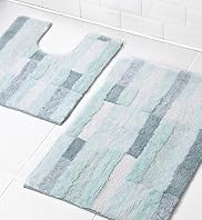 Clerkenwell Striped Bath & Pedestal Mats