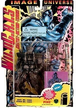 Image Universe Wild C.A.T.S Covert Action Teams: Pike in ECM Stealth Suit Action Figure by Image Universe