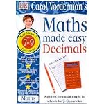 Decimals (Carol Vorderman's Maths Made Easy) book cover