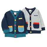 mother goose(マザーグース) カーディガン (80～130cm) キムラタンの子供服 (11136x11436-164) グレー 95