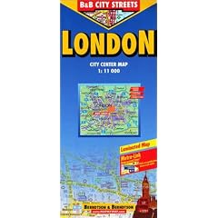 B & B City Streets, London (City Map)