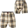 Volcom Y Factor Plaid Boxer - 2 Pack- Men's Shadow Grey, XL