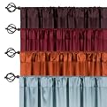 Home Satin Window Collection - Dark Tones